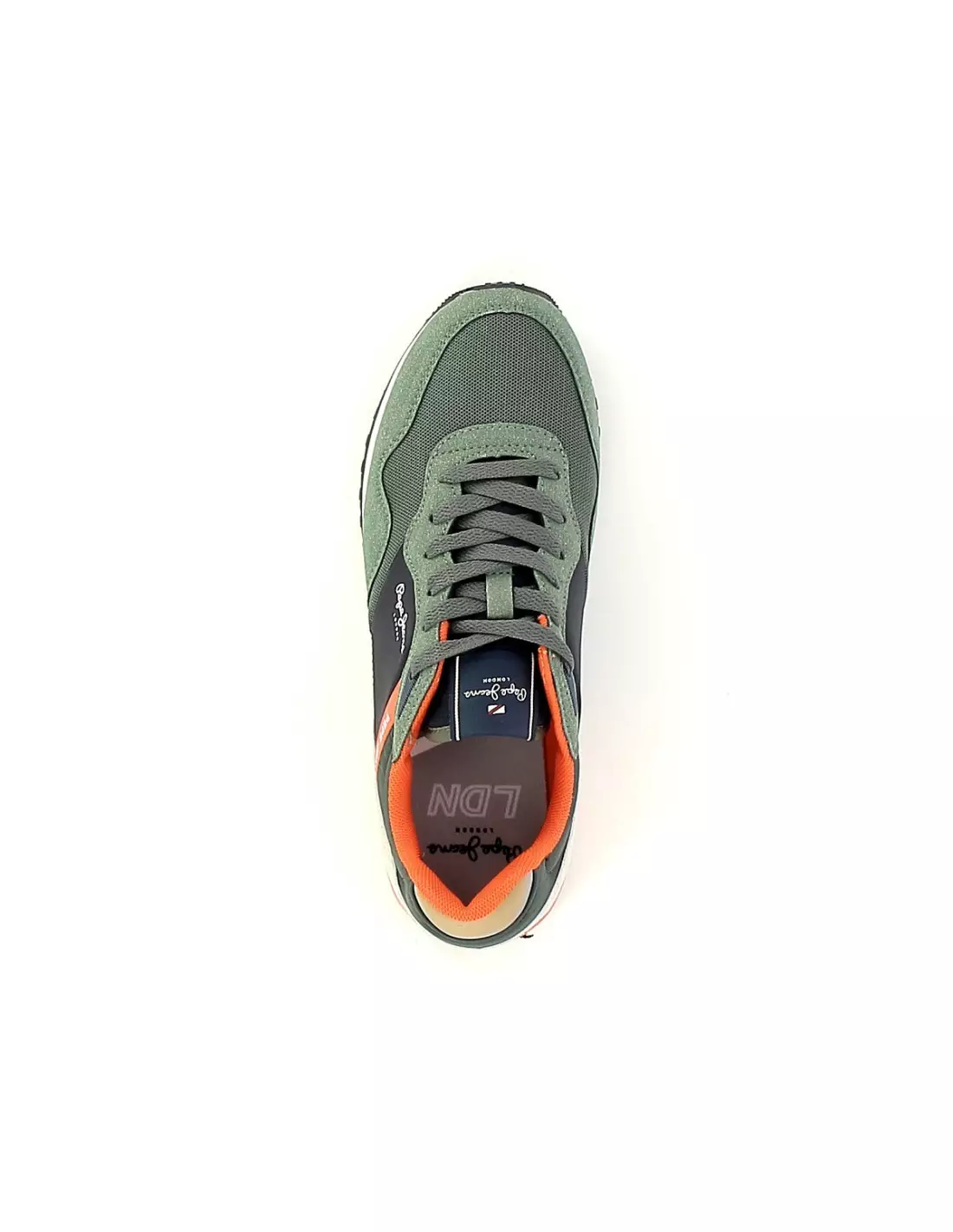 PEPE JEANS LONDON ONE - Sneakers Kakiorange