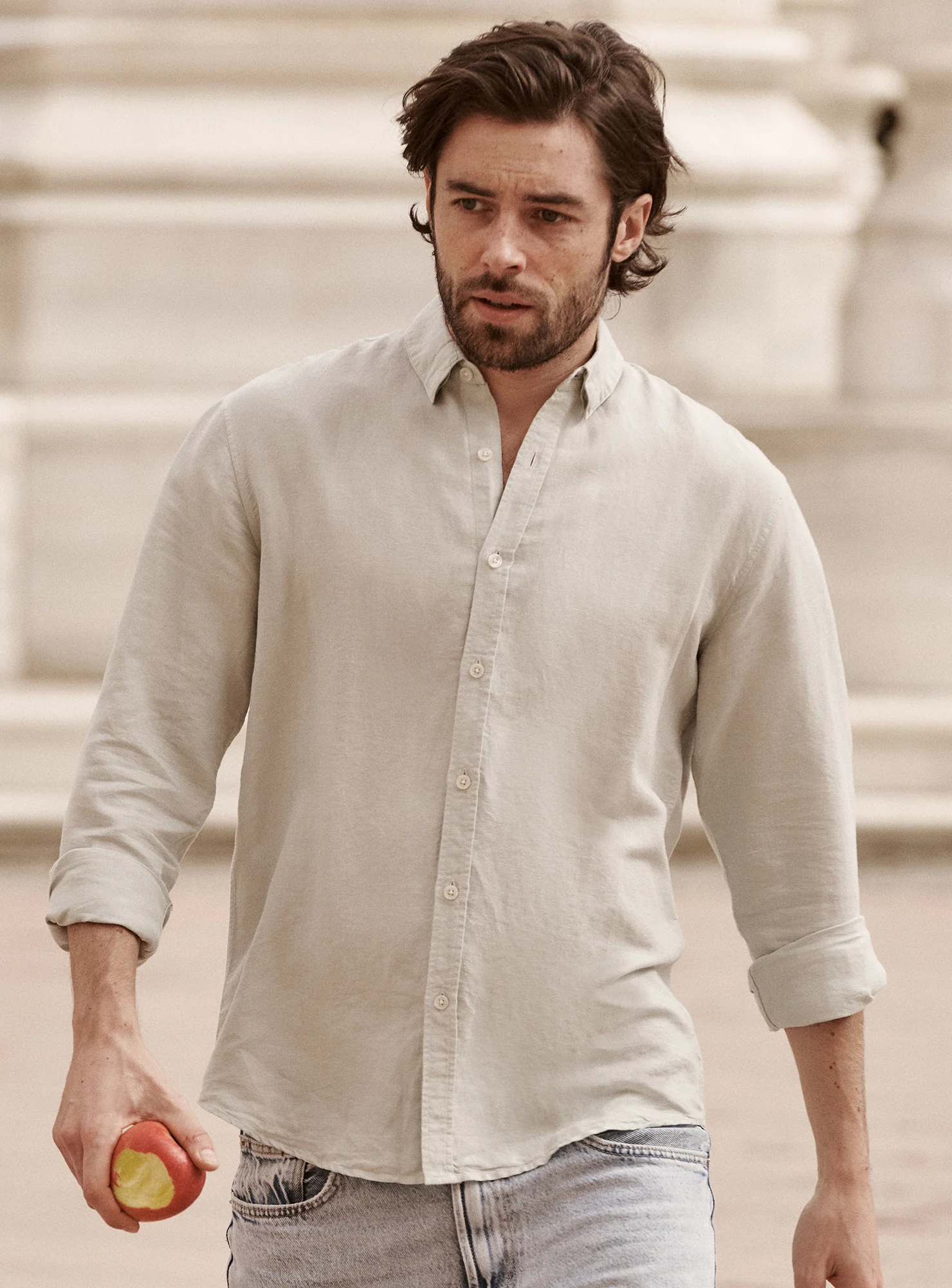 Chemise Mercer Givre