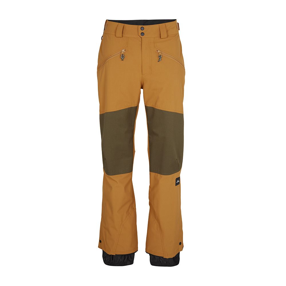 O'Neill JACKSAW - Pantalon ski Homme rich caramel colour block