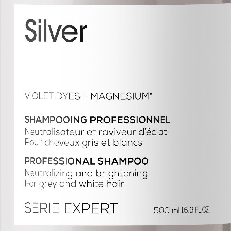 Shampooing déjaunissant Silver 500 ml