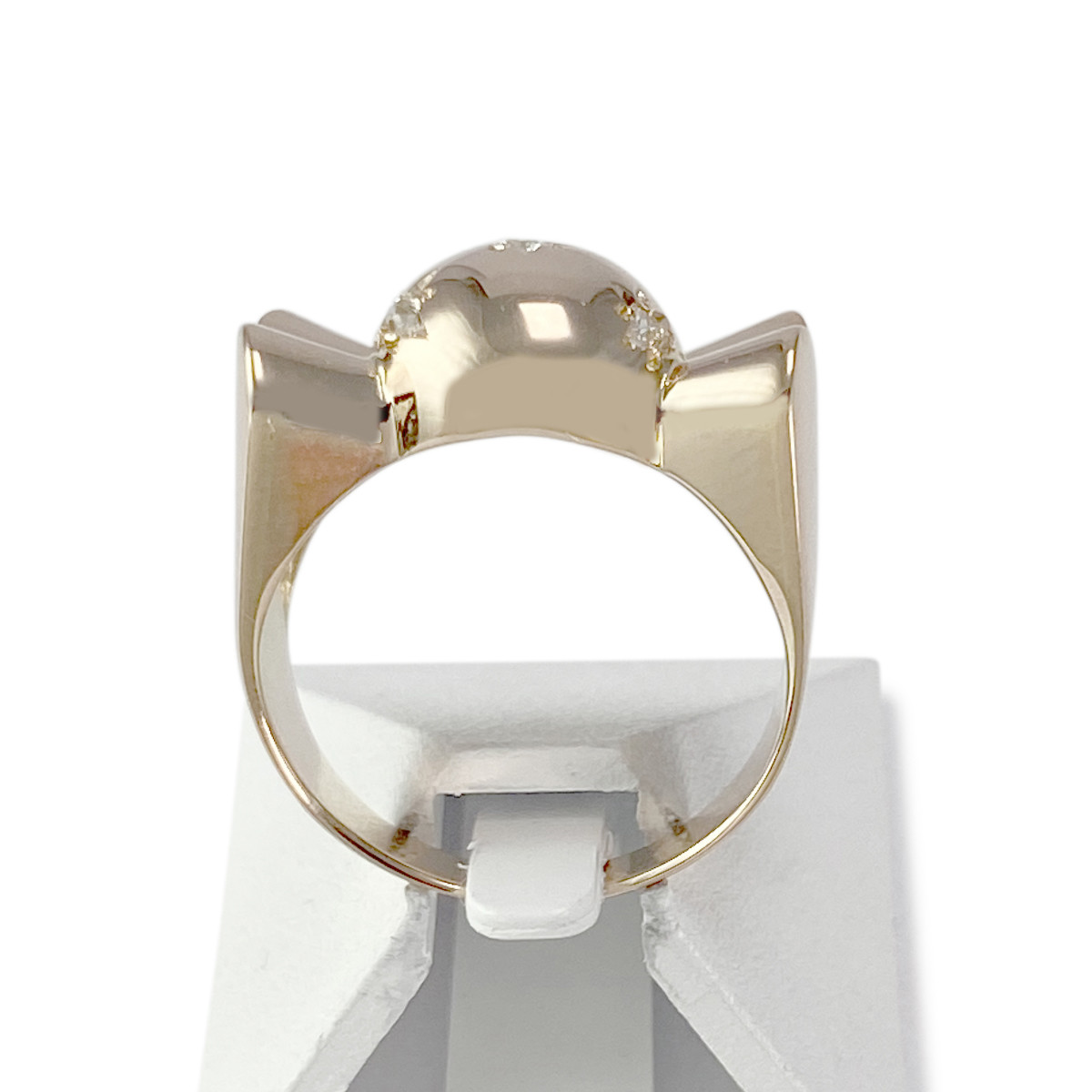 Bague d'occasion or 750 jaune diamants
