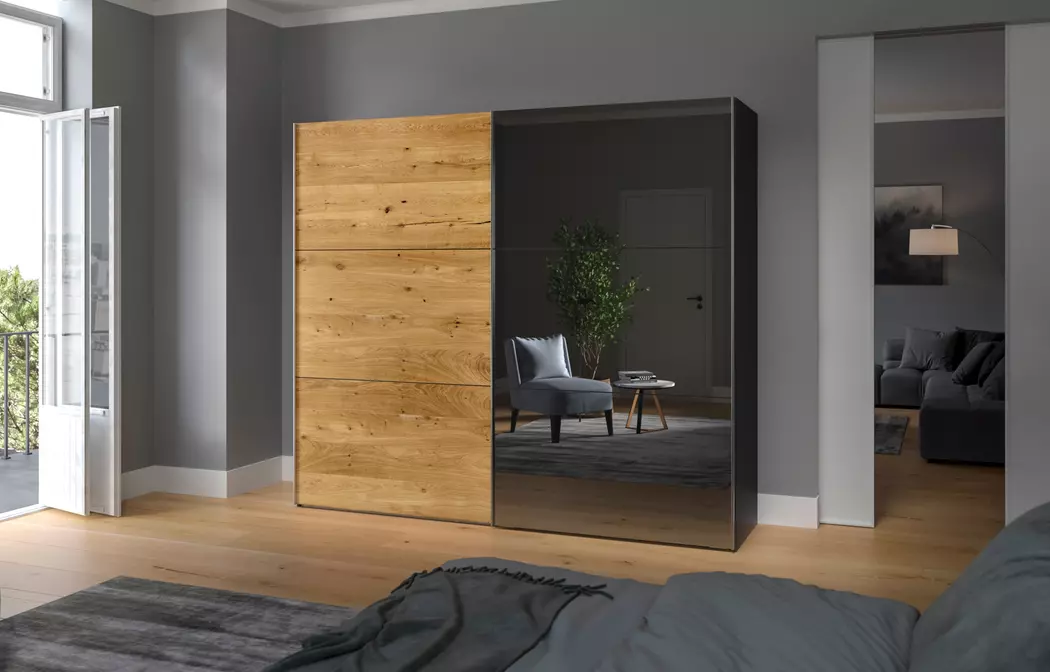 Schwebetürenschrank Slideline 253 x 220 cm