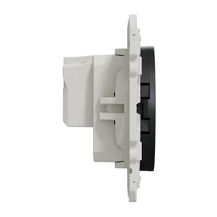 Mécanisme prise 2 pôles Schneider Electric Odace anthracite