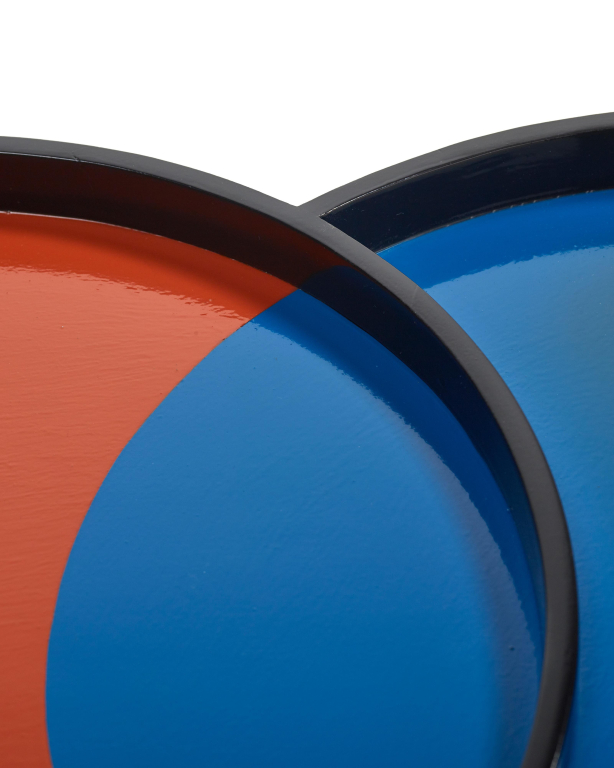 Serax Yo-Yo by Bob Verhelst dienblad 40x65 Red/Blue