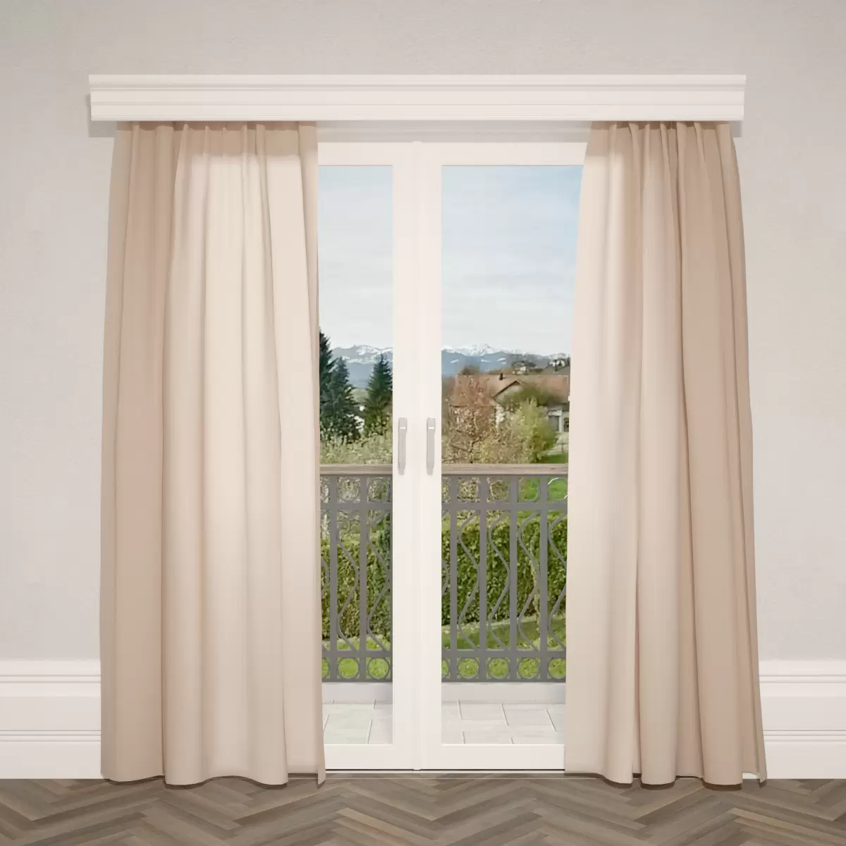 Nachtvorhang Lina Beige