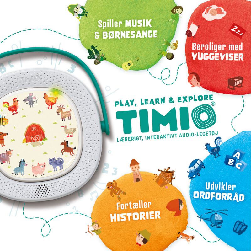TIMIO Lydlæringsbrett, Startpakke