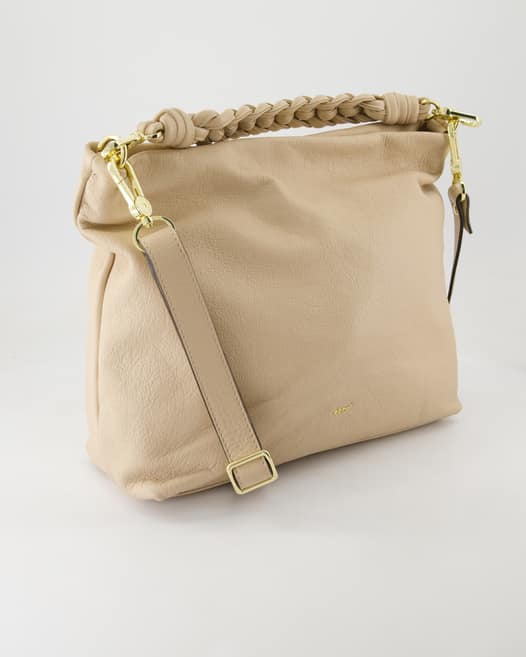 Abro Beutel Soley Handtasche in Beige