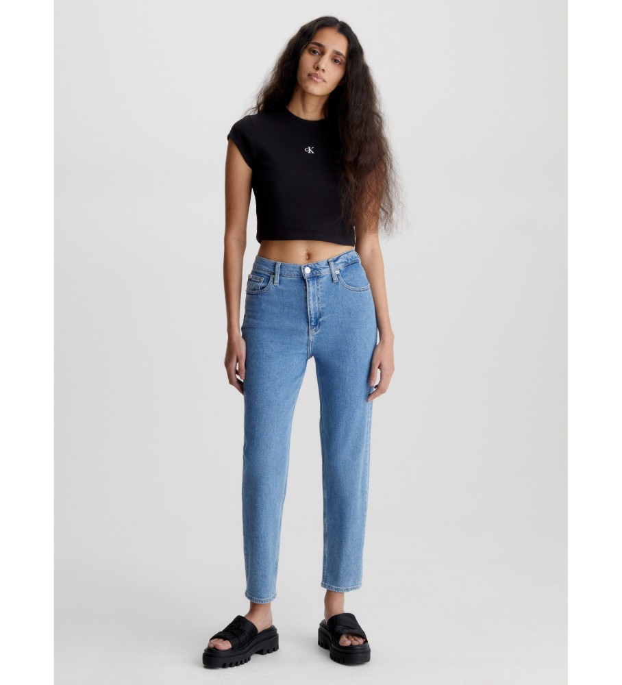 Calvin Klein Jeans Jean Mom azul