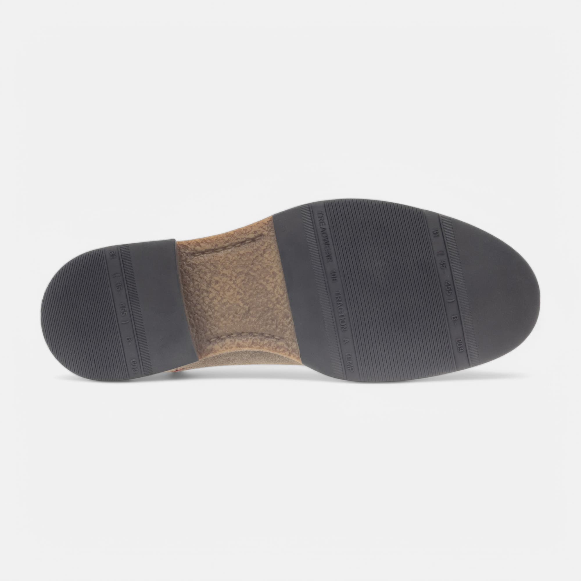Boots chelsea Homme en cuir beige