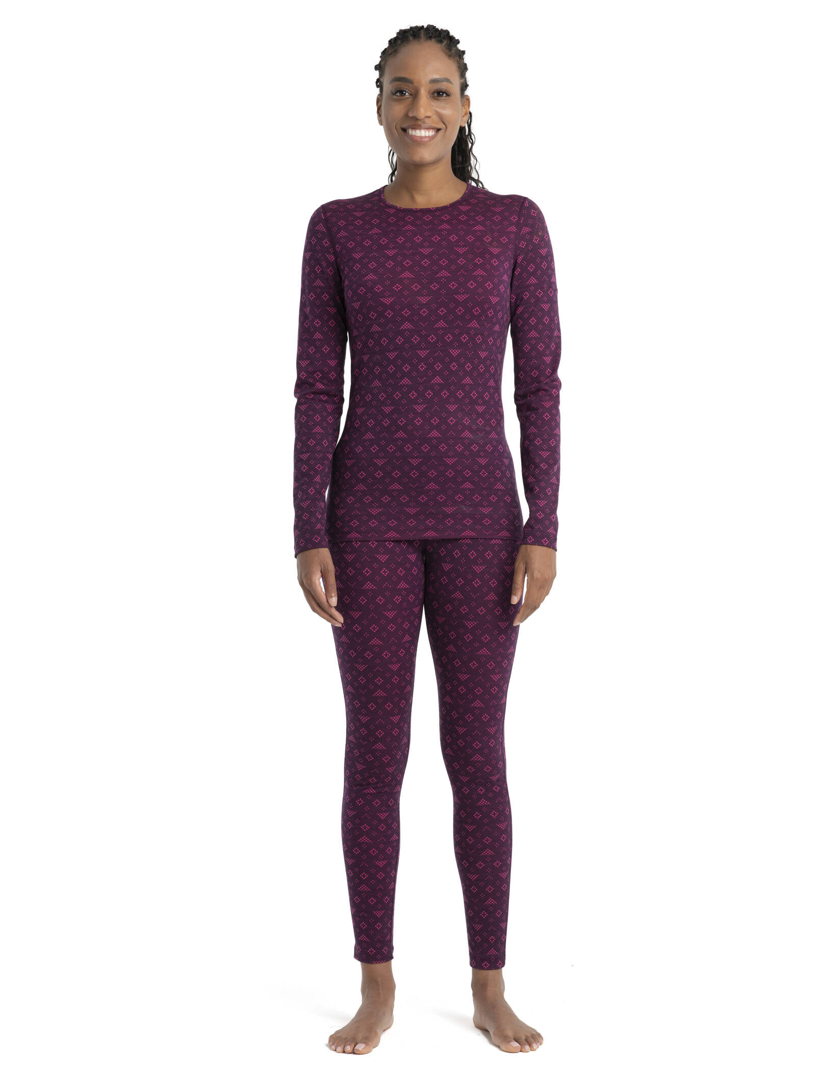 Icebreaker| Damen Langarmshirt MERINO OASIS aus Wolle