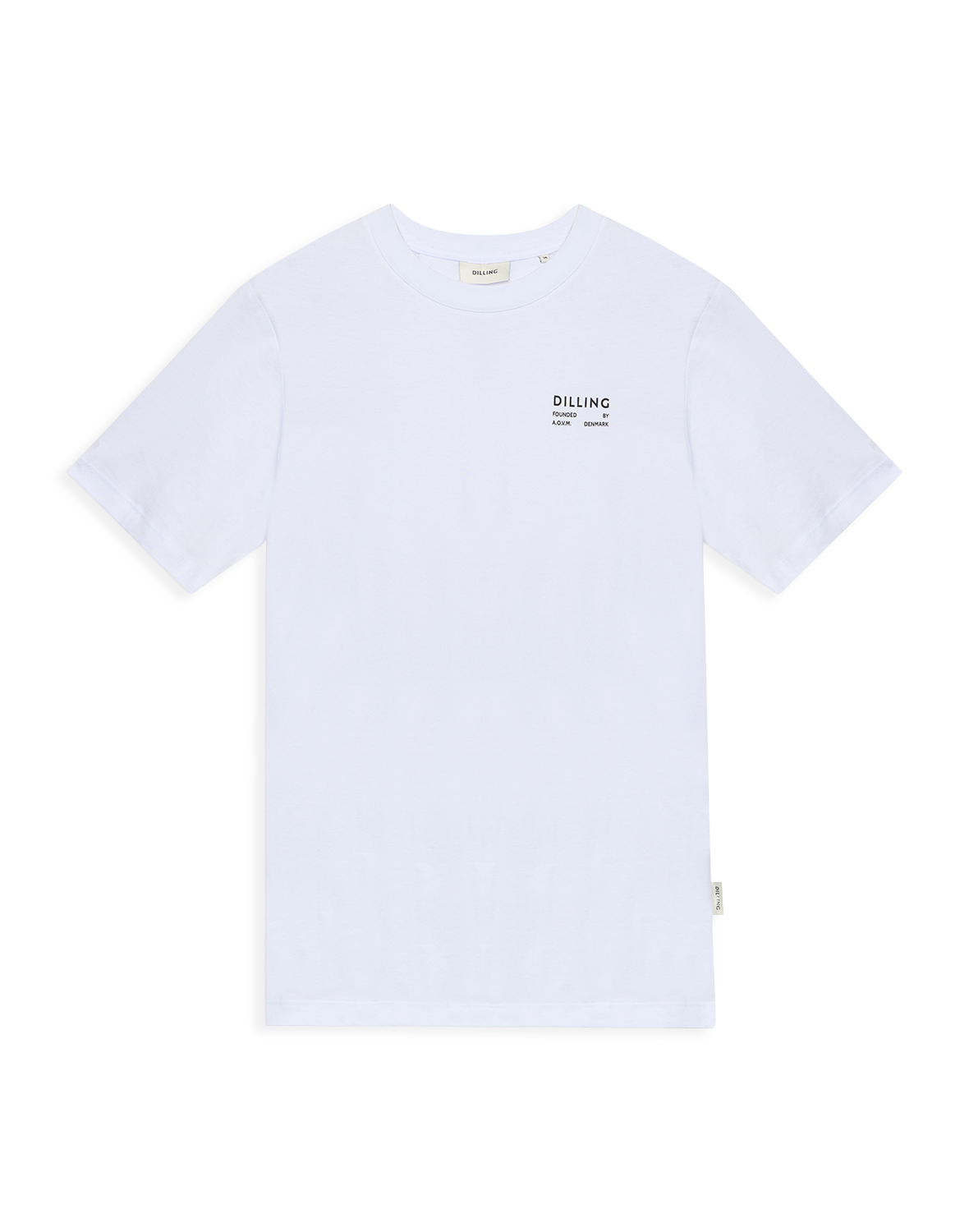 T-shirt van katoen voor dames in Wit