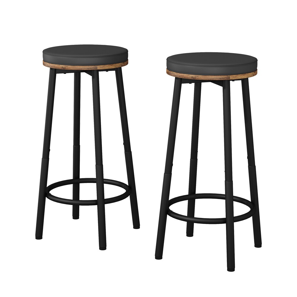 Vicco Barhocker Edmonton Eiche rustikal 31,5 x 64 cm 2er Set