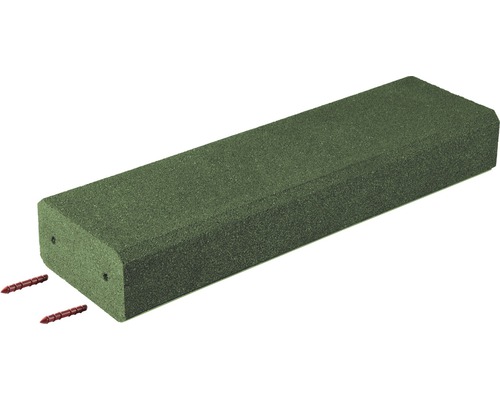Valbeveiliging zandbakrand terrasoft 10 stuks 100x30x15 cm groen