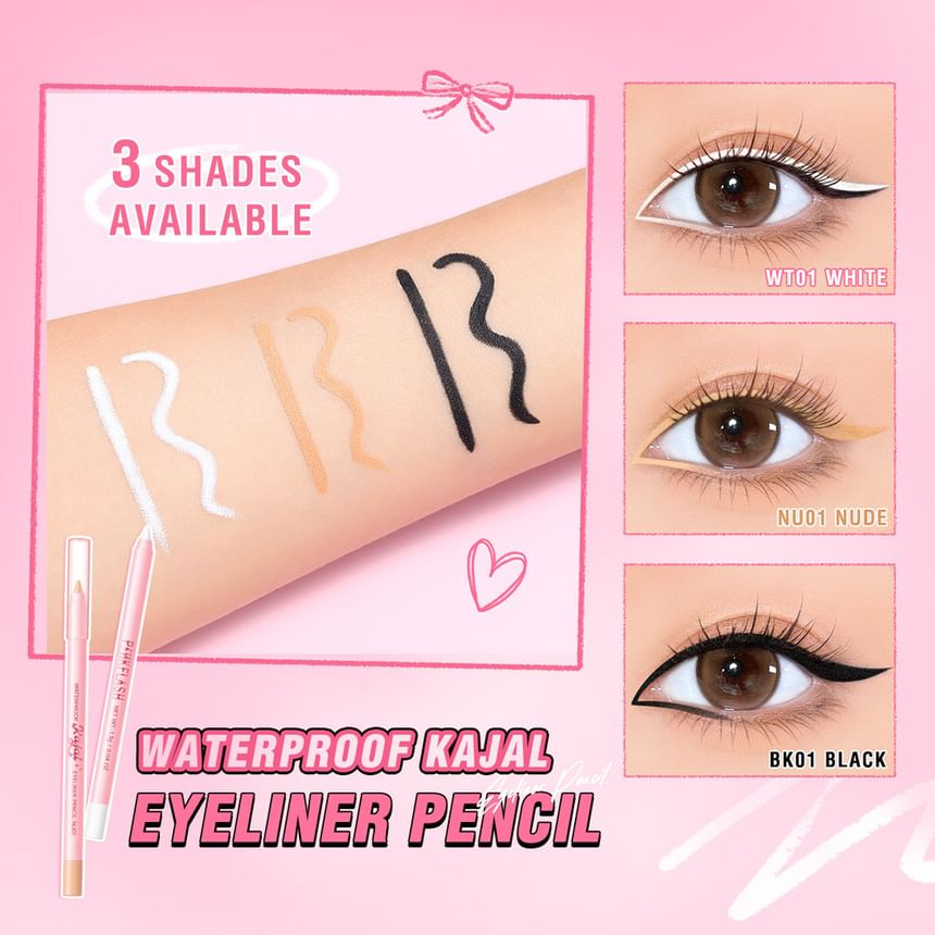 PINKFLASH - Waterproof Eyeliner Pencil - 3 Kleuren
