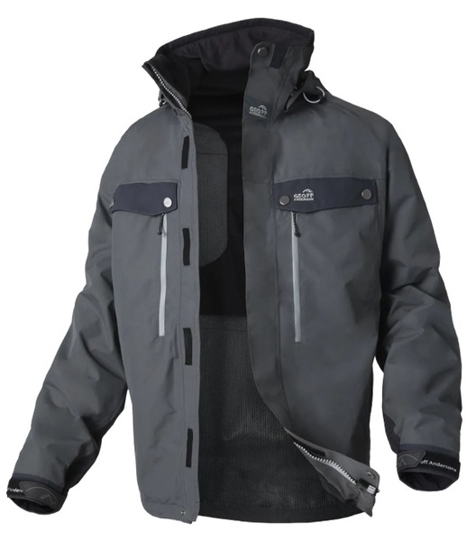 Veste de Pêche Geoff Anderson Dozer 7 Black