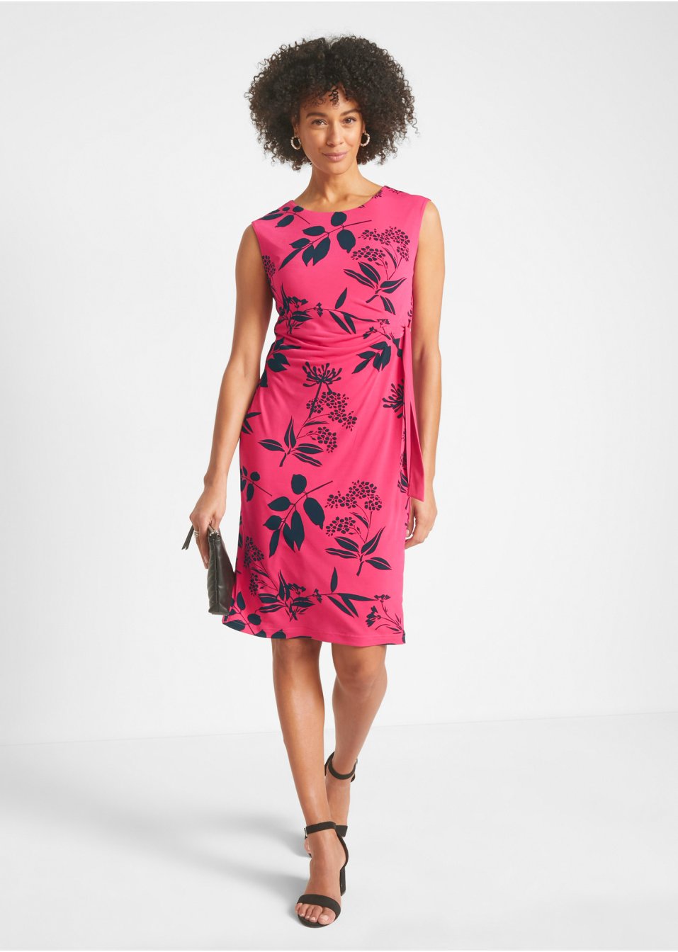 Robe à motif floral