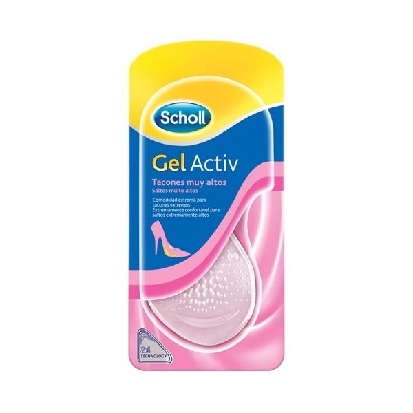 Dr.Scholl Gelactiv Palmilhas Gel Sapato Tacão Alto x2