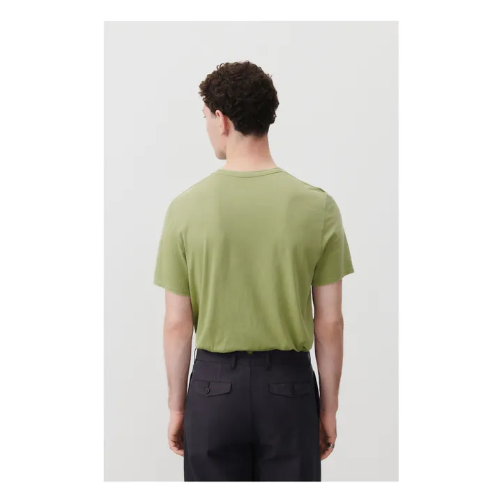American Vintage T-shirt Devon | Vert olive