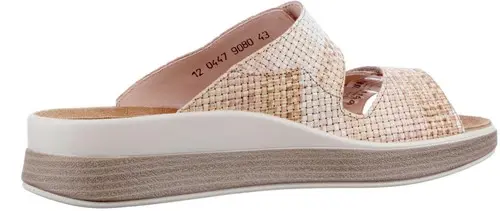 Think bruin combi 000447-9080 - maat 37 slipper bruin combi - maat 37 Calandschoen