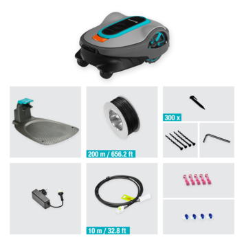 Gardena robotmaaier Sileno Minimo 250 m² - 16cm