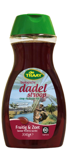 De Traay Dadelstroop Fruitig & Zoet EKO 350ML