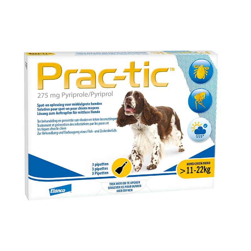 Prac-tic XS 2 tot 4.5 kg 3 pipetten