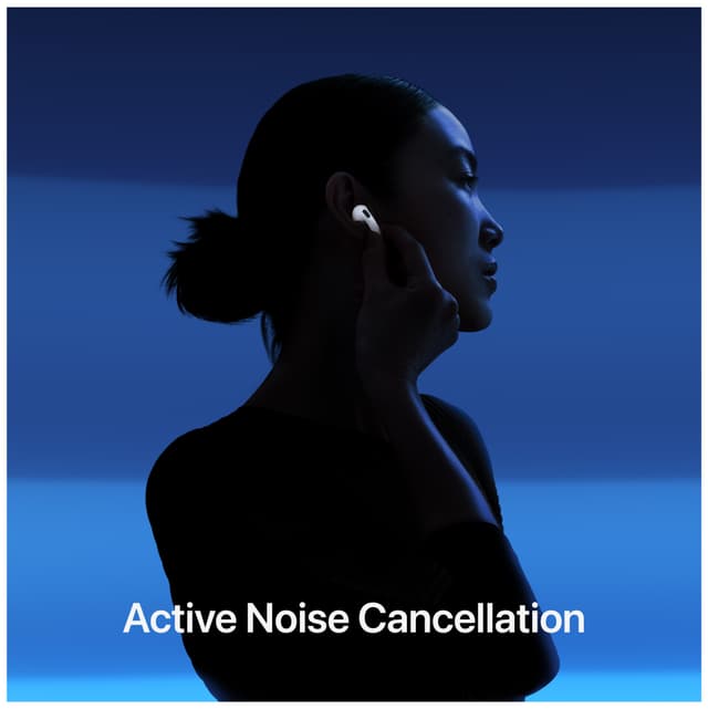 Apple AirPods 4 med Aktiv støjreduktion