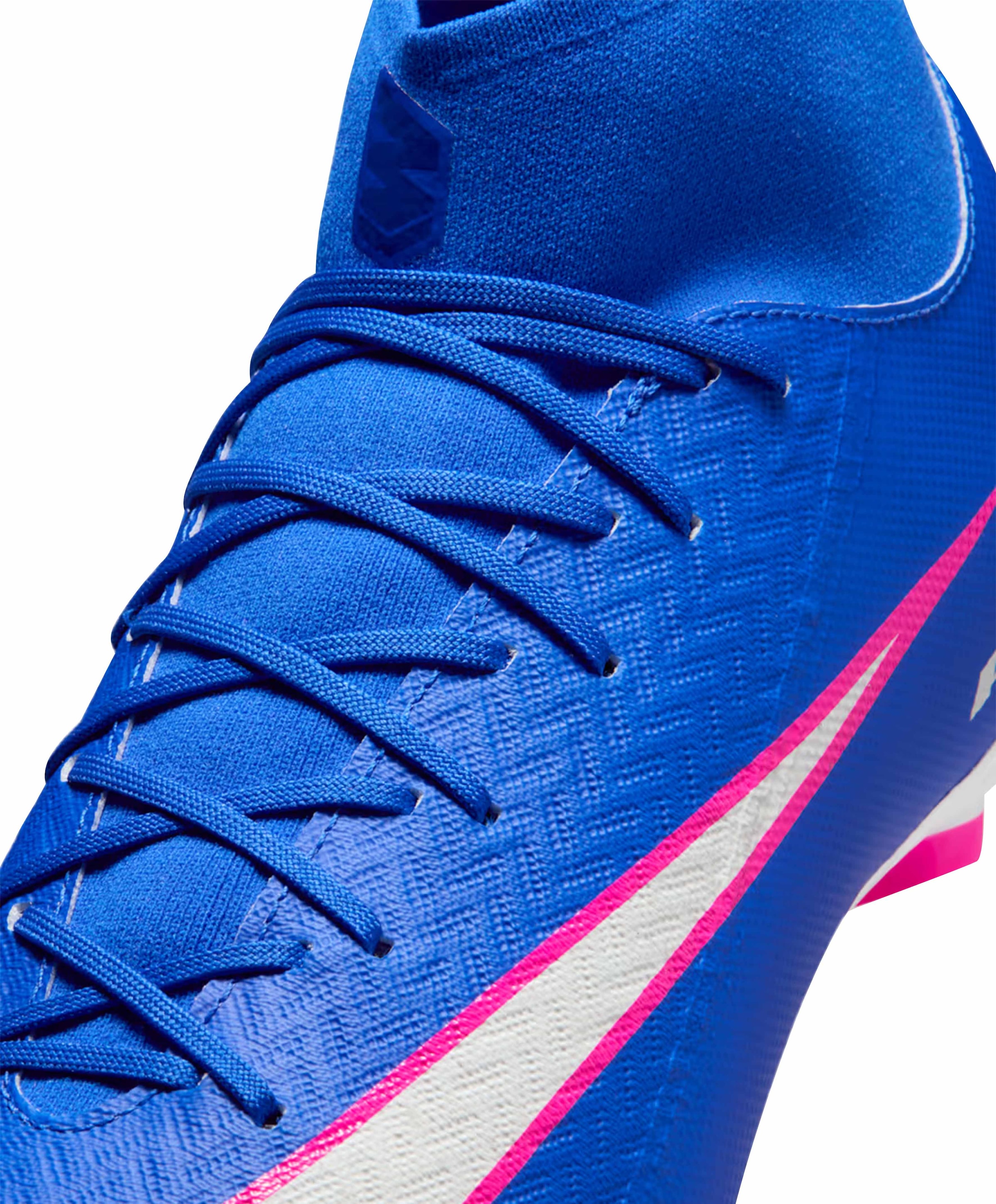 Nike Zm Superfly 10 Acad Fg/mg heren voetbalschoenen blauw