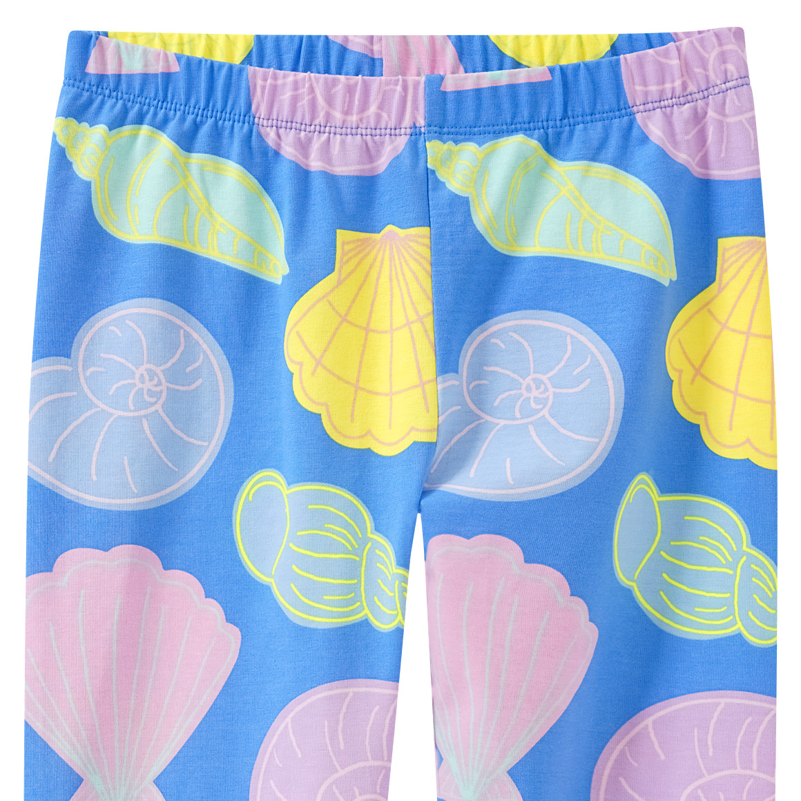 Yigga Mädchen Capri-Leggings mit Allover-Print blau / bunt