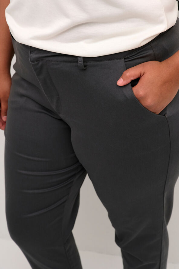 Kaffe Curve KCleana Chino 7/8 Pants Dark shadow