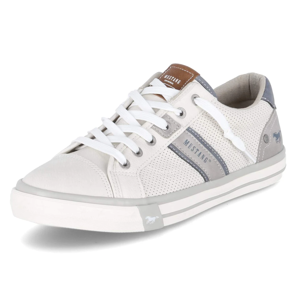 MustangLow Sneaker - WEISS