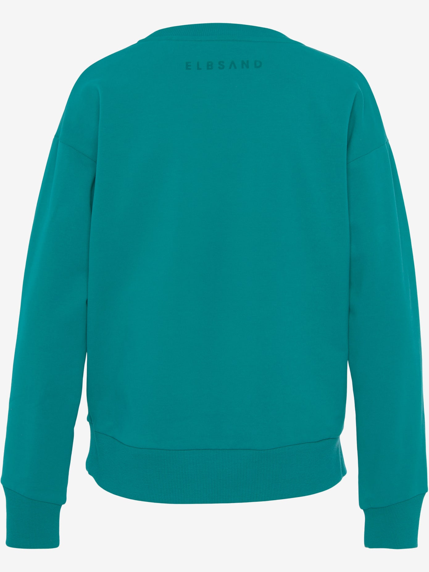 Sweat-shirt encolure ronde avec bords-côtes