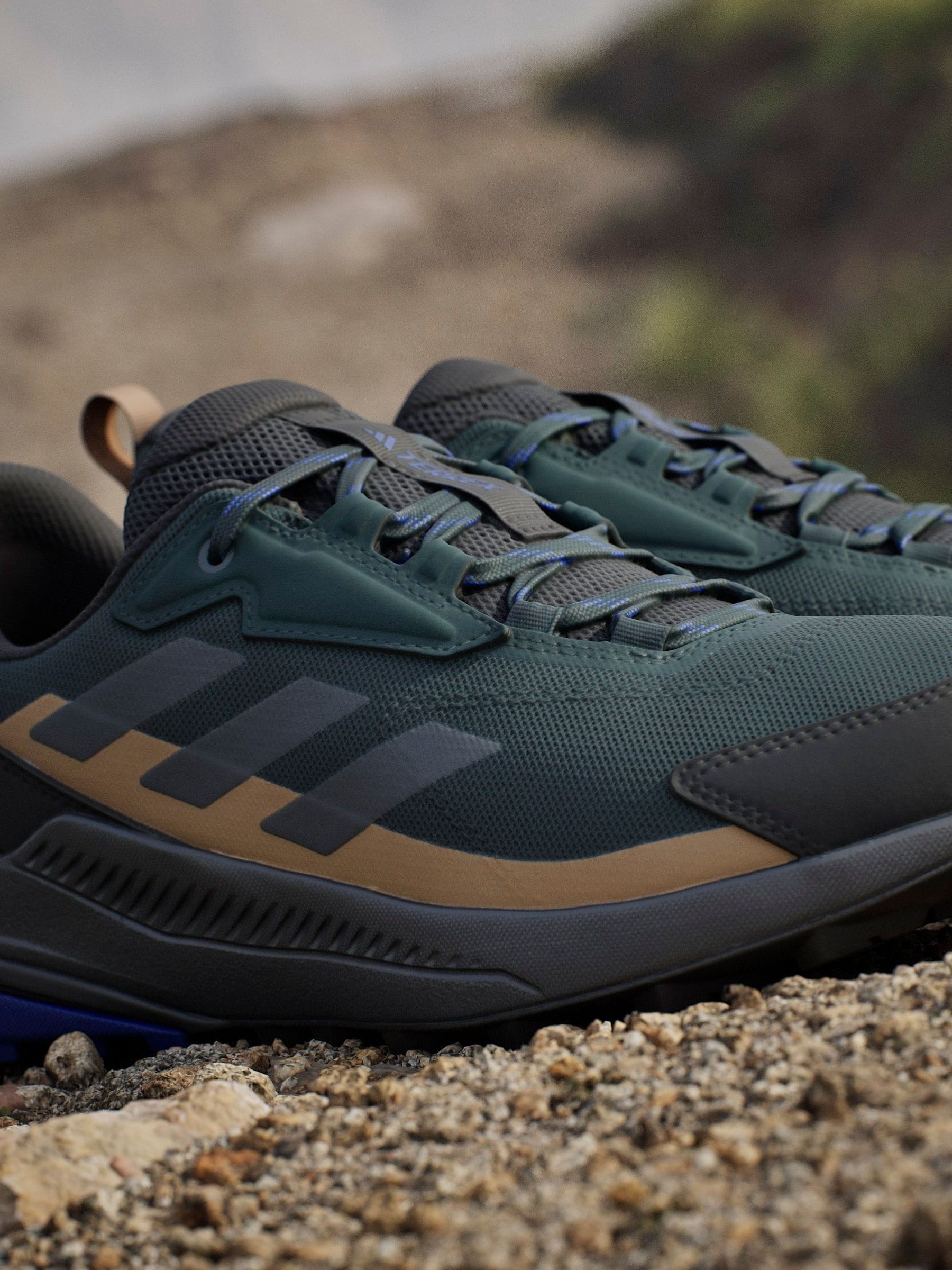 Groen - adidas Terrex Anylander wandelschoenen