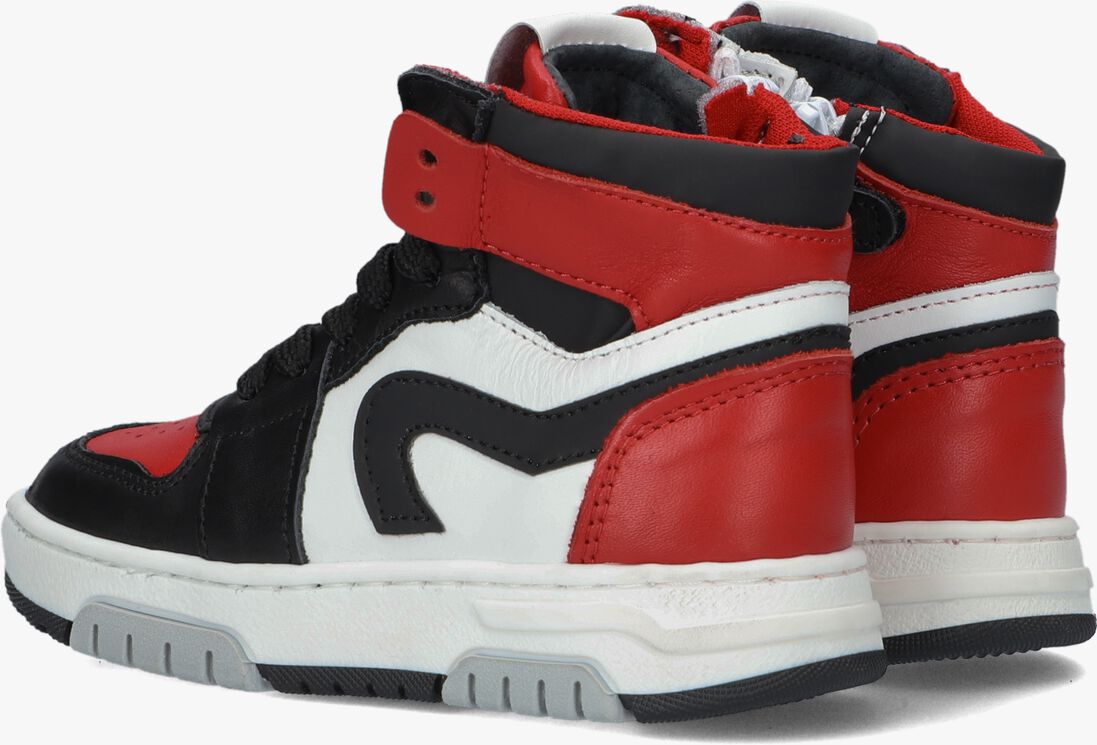 PINOCCHIO zwarte pinocchio hoge sneaker p1246