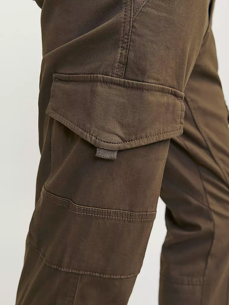JACK & JONES Cargohose JPSTPAUL JJFLAKE  braun