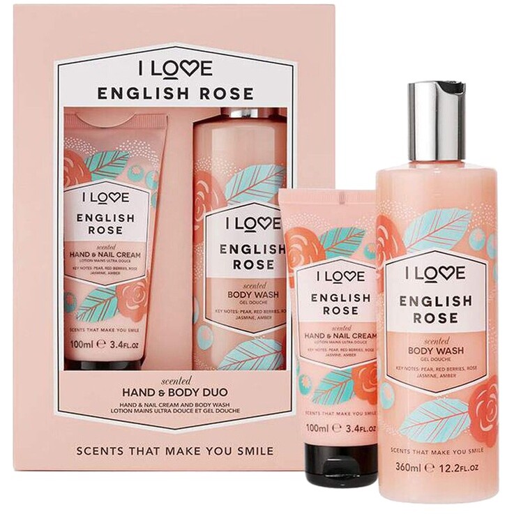 Duo mains & corps - Rose