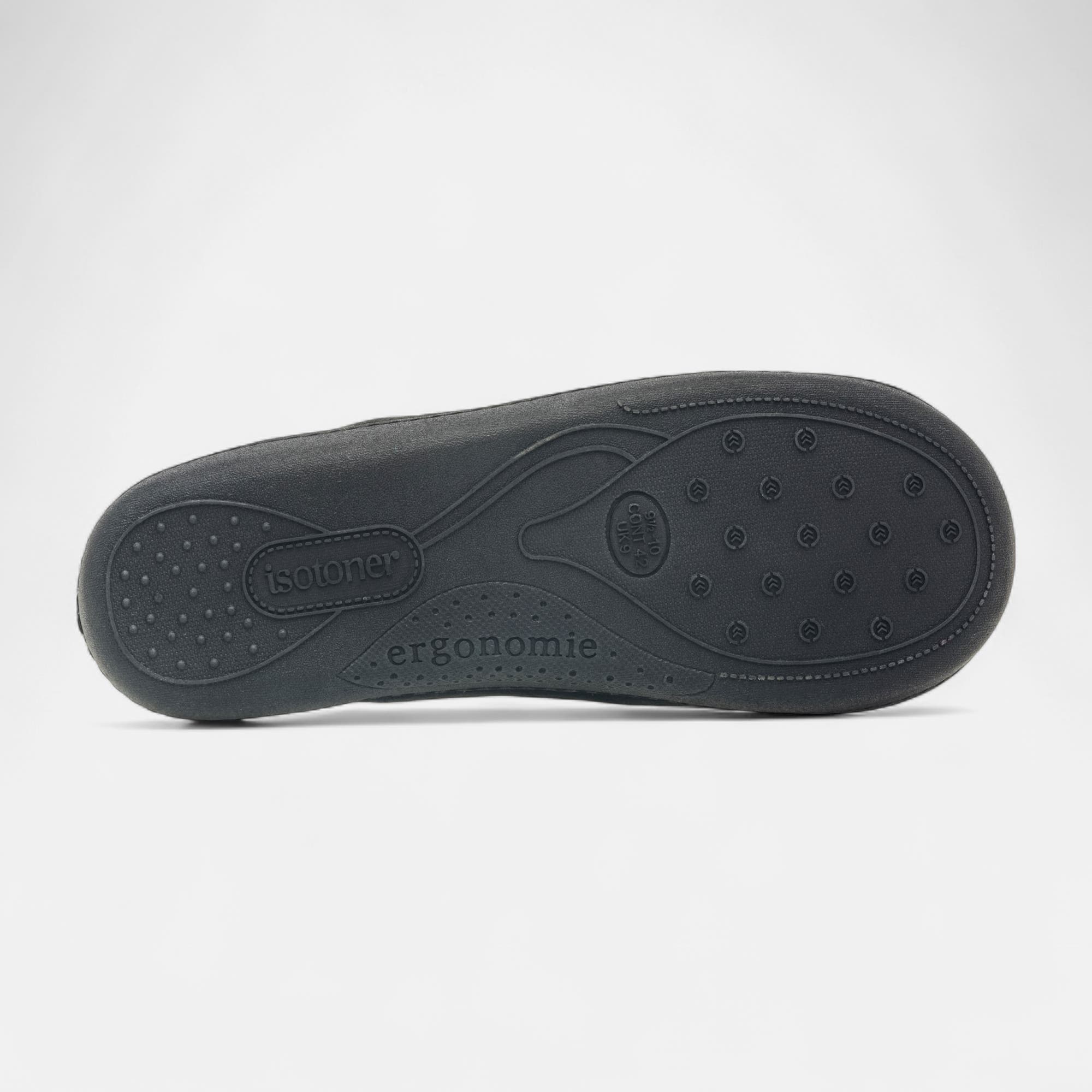 Pantoufles mules Homme noir
