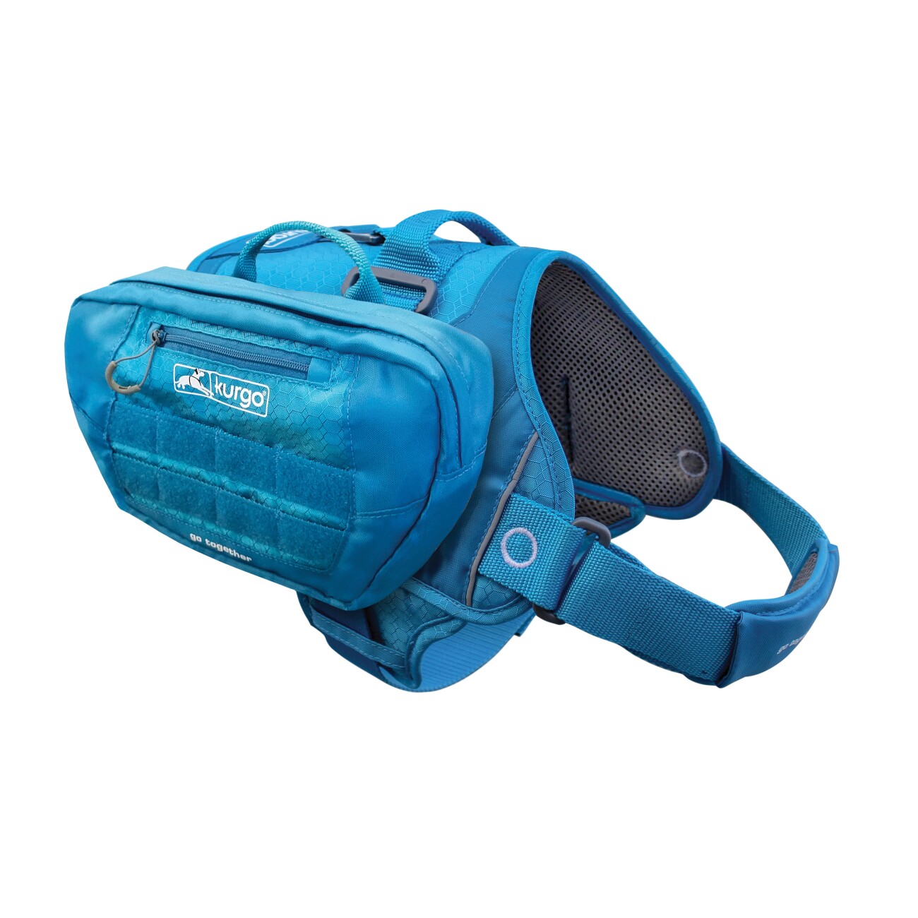 Kurgo RSG Satteltasche für Hunde blau