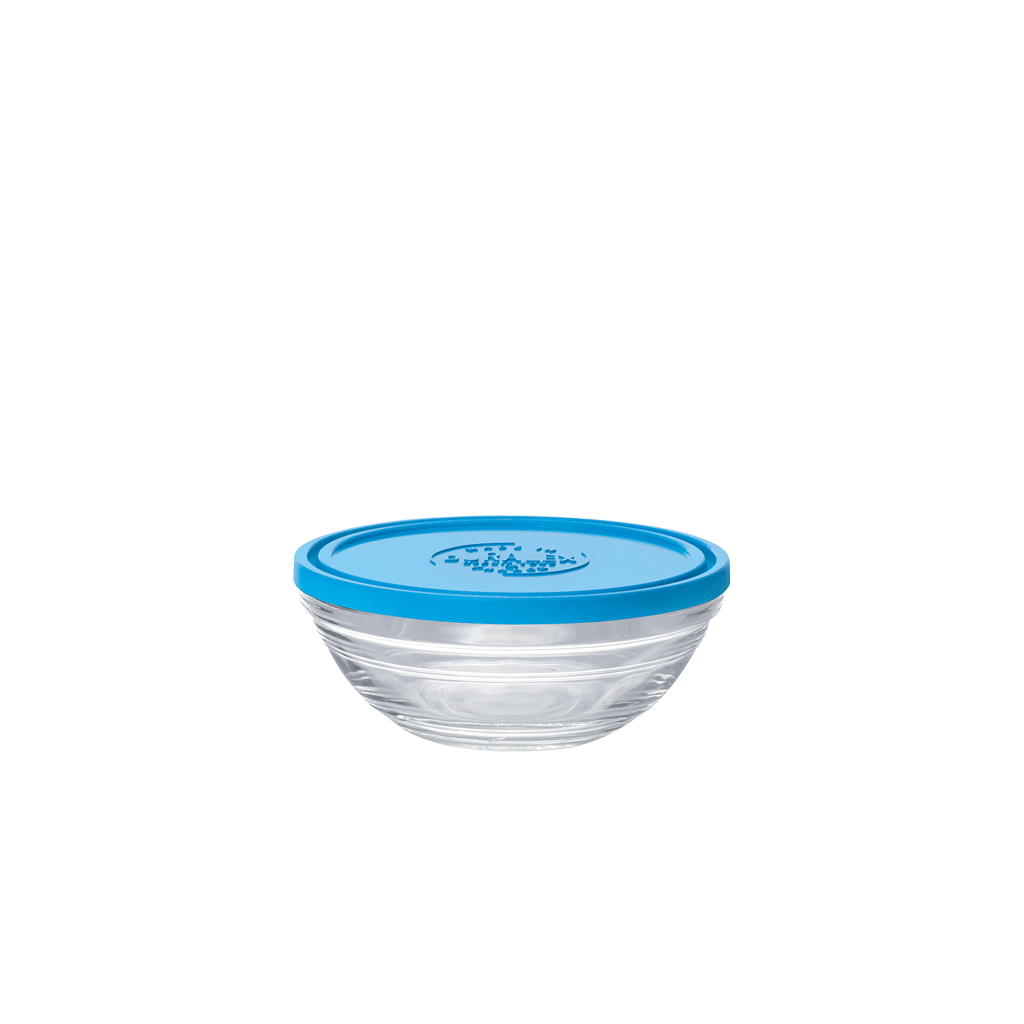 Freshbox - Boite de conservation transparente ronde  avec Couvercle