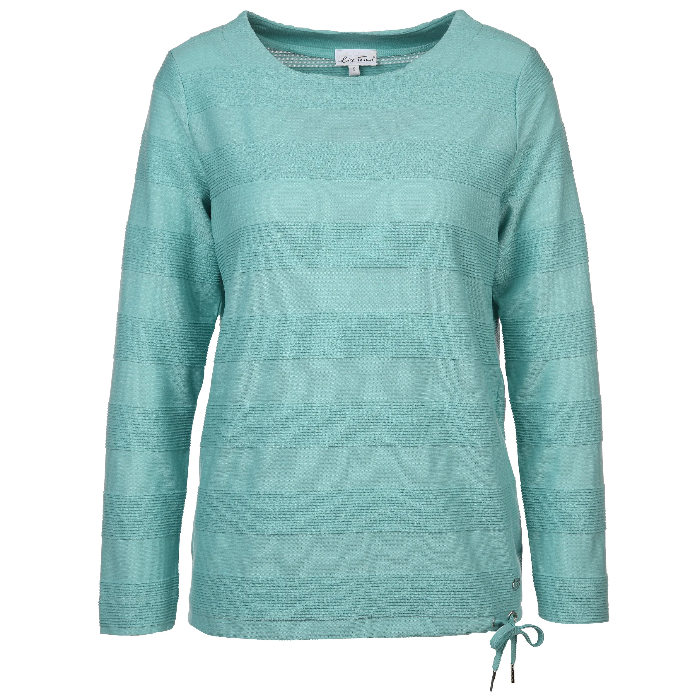 Damen Ringelshirt mit Struktur