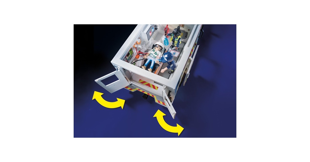 PLAYMOBILCity Action - Reddingsvoertuig: US Ambulance Constructiespeelgoed  (70936)