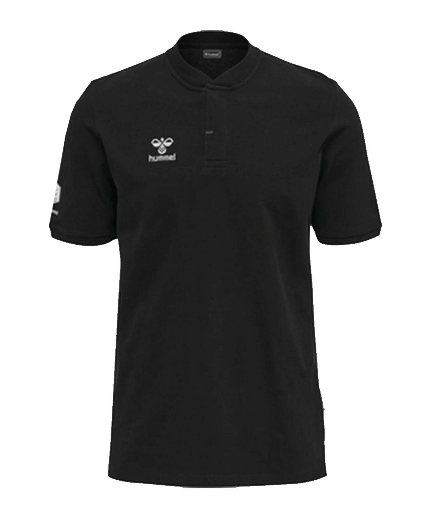 Hummel Move Grid Poloshirt Schwarz F2001
