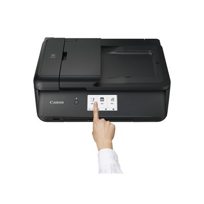 Canon PIXMA TS9550 - imprimante multifonction jet d'encre couleur A4 - Wifi, Bluetooth, USB - noir