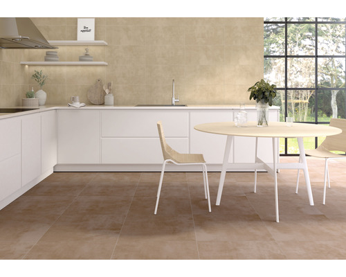 Wand- en vloertegel Noblesse siena mat 30x60x0.95cm