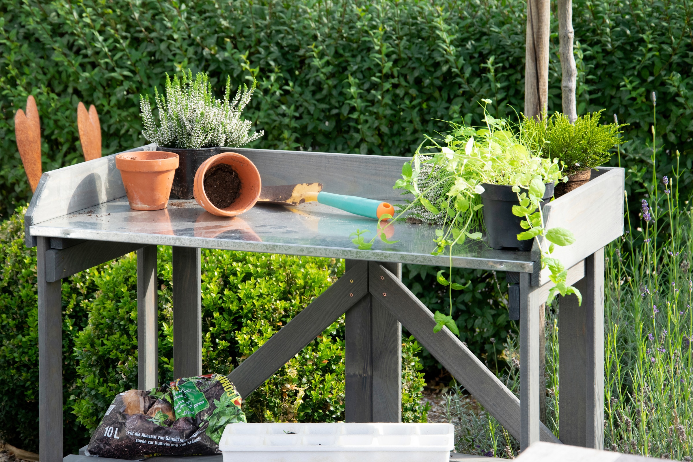 dobar Pflanztisch BxTxH: 85x44x89 cm
