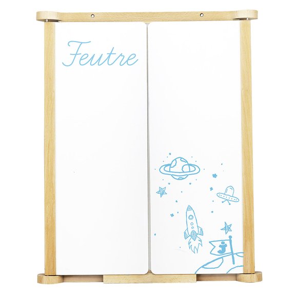 Tableau triptyque des écoliers