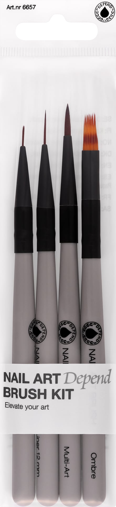 Depend Nail Art Brush Kit