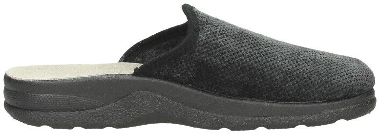 Fly Flot Pantoffels Open zwart