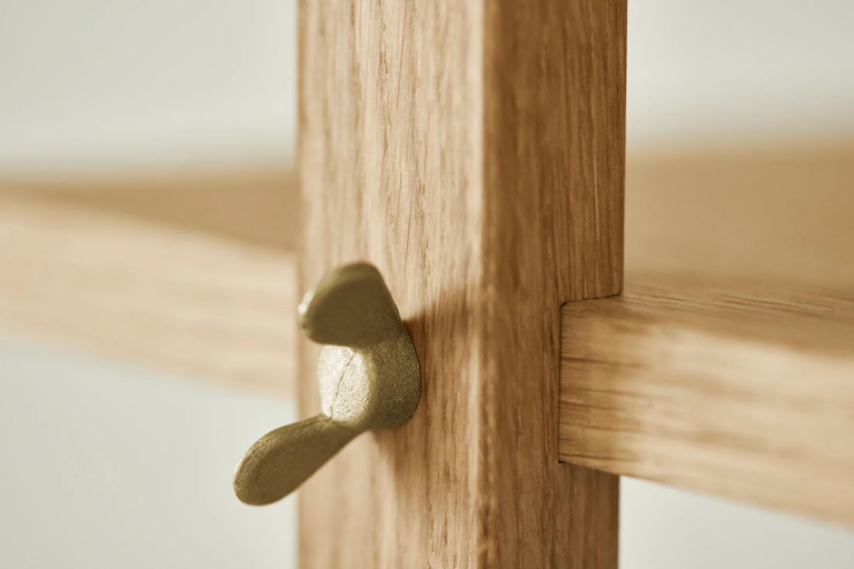 Bolia Kari stellingkast dubbel hoog geolied eiken