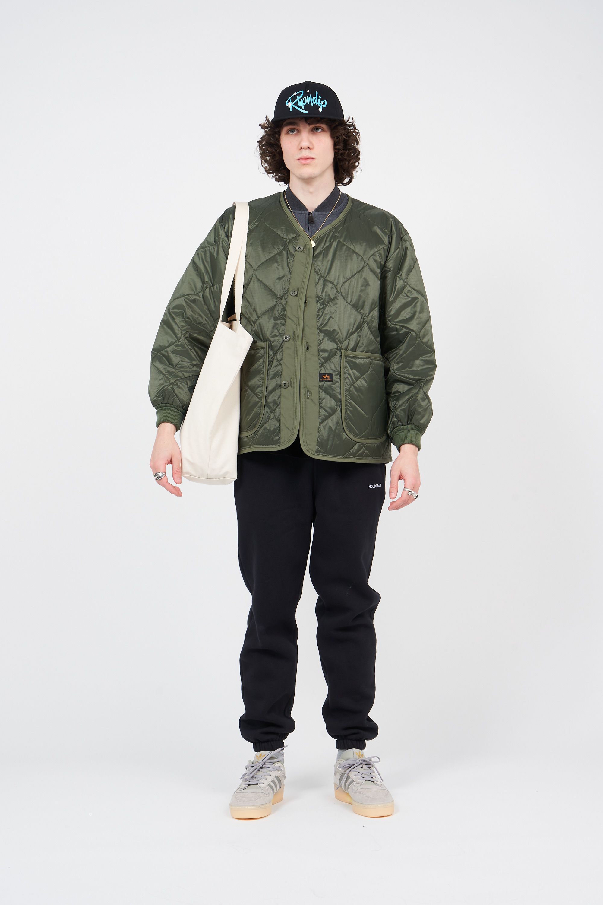ALPHA INDUSTRIES Veste ALS Liner Kaki